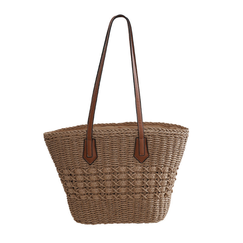 Handmade shopping and beach bag made from natural materials Stornfield