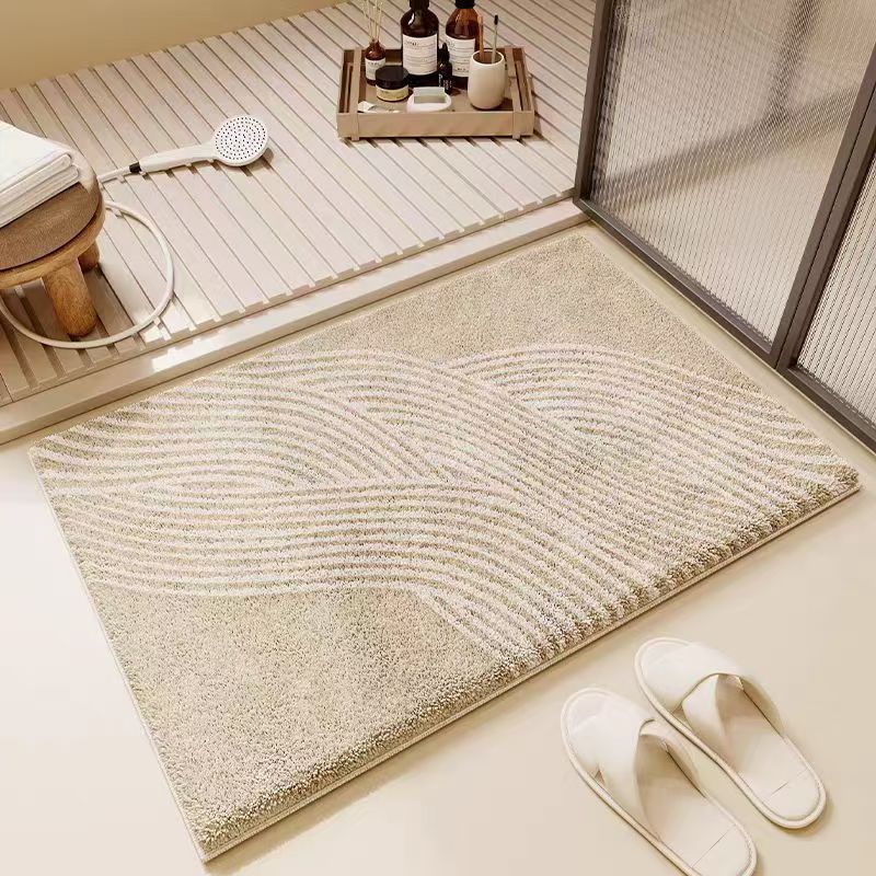 Textured Absorbent Bathroom Mat Stornfield