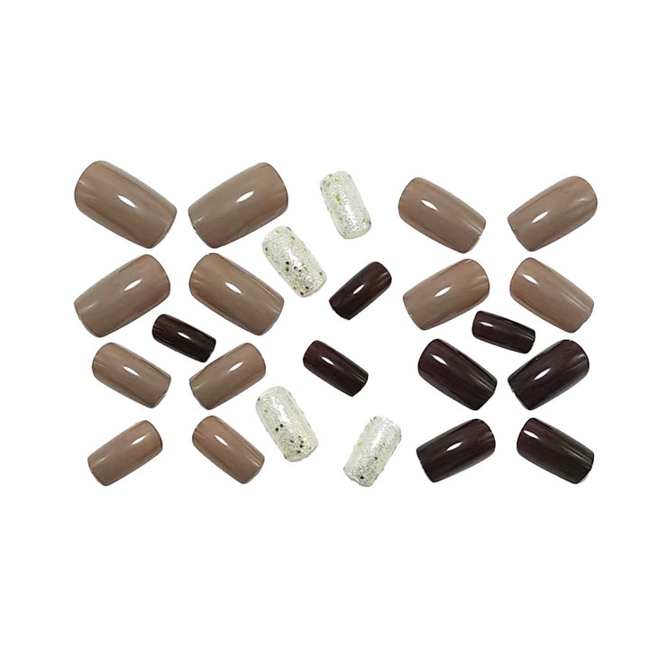 Artificial nails with elegant glitter decoration Stornfield