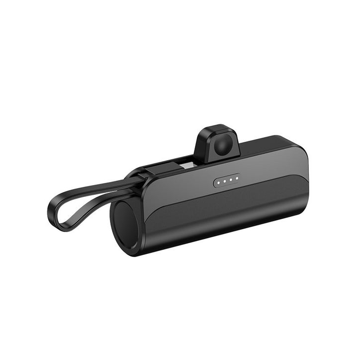 Compact power bank with integrated charging connector Stornfield
