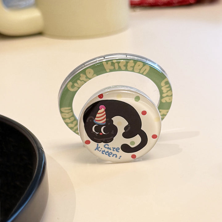 Funnier pin with cat motif Stornfield