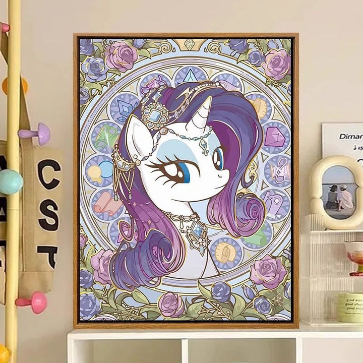 Cartoon-Inspired Fantasy Character Canvas Art Print Stornfield
