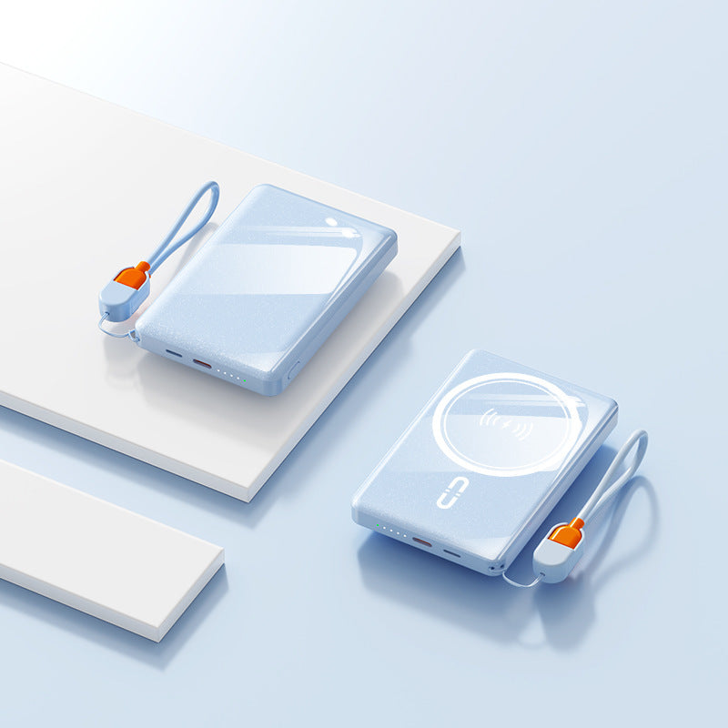 Portable power bank with wireless charging option and high-speed technology Stornfield