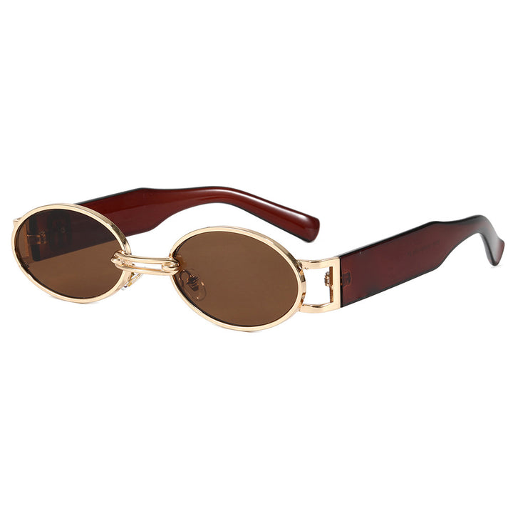 Ladies fashionable sunglasses in oval design Stornfield