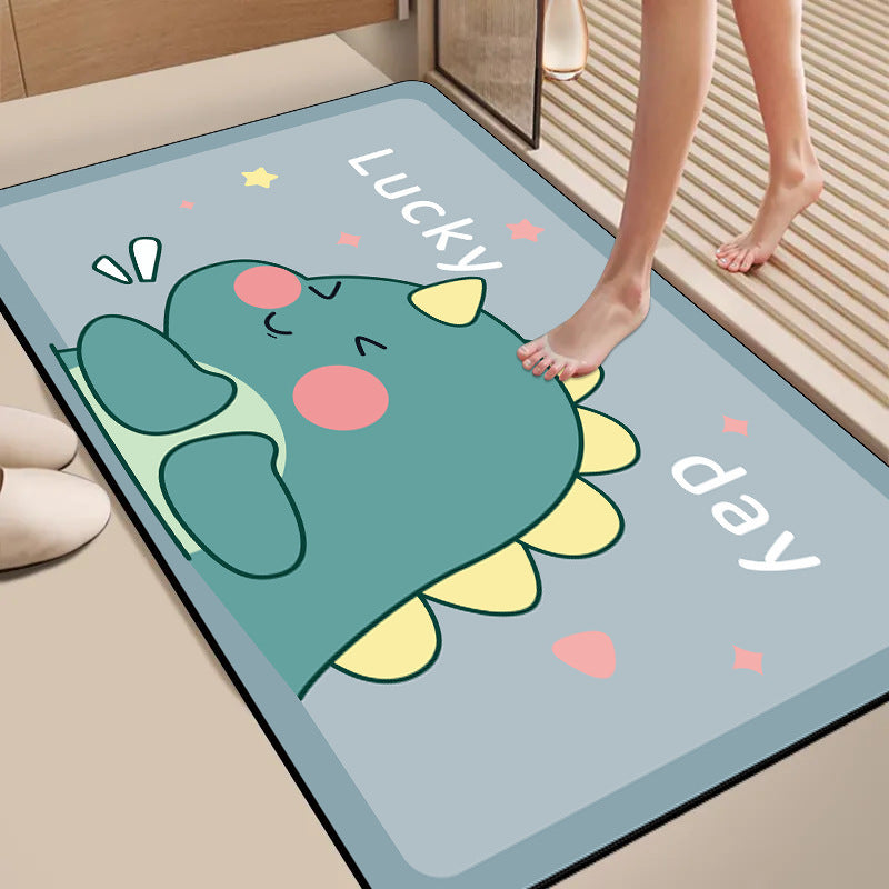 Cute Bear Welcome Mat