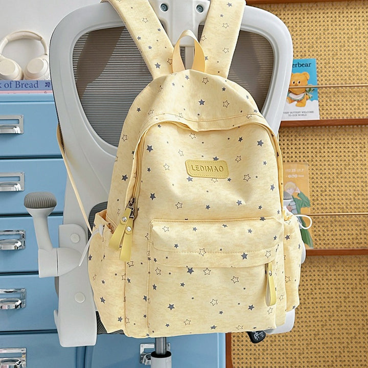 Star-Patterned Casual Backpack Stornfield 1791205141