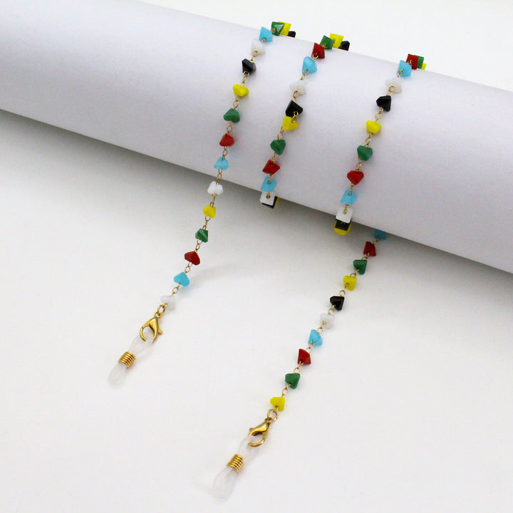 Artistic Gemstone Eyewear Chain Stornfield