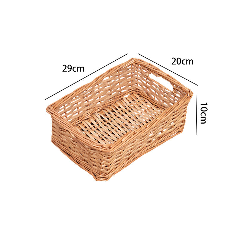 Woven Rectangular Storage Basket Stornfield