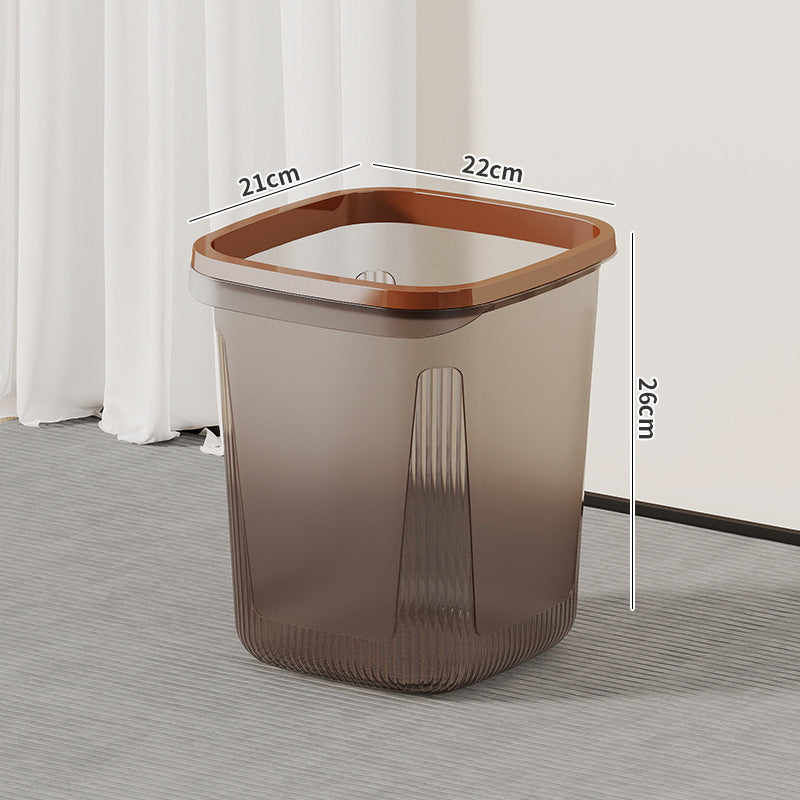 Ladies modern and elegant waste bin with non-slip bottom and ergonomic handle Stornfield