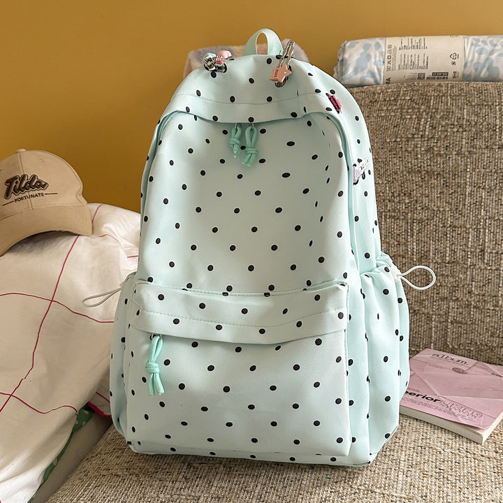 Polka Dot Lightweight Backpack Stornfield
