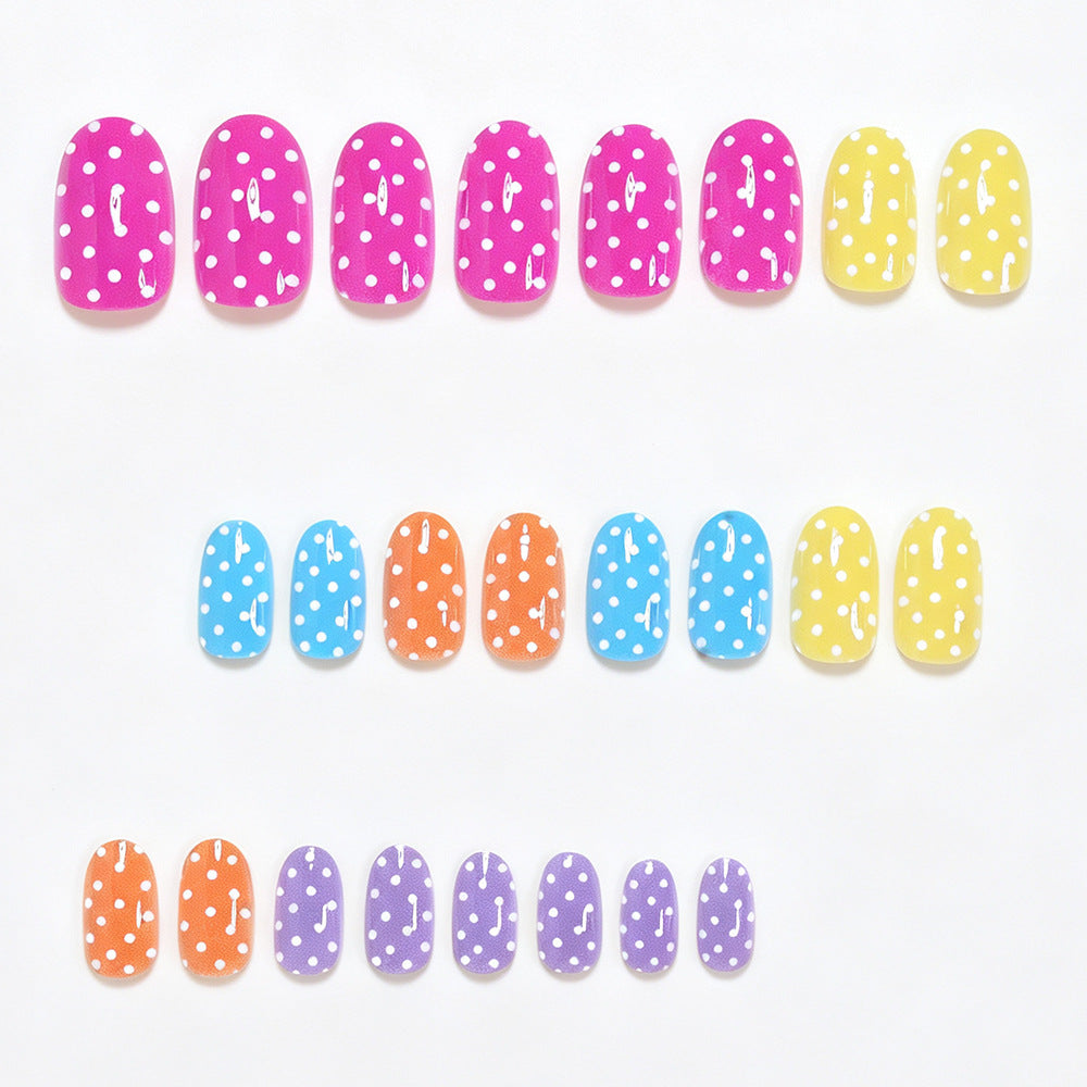 Playful Polka Dot Nail Wraps Stornfield