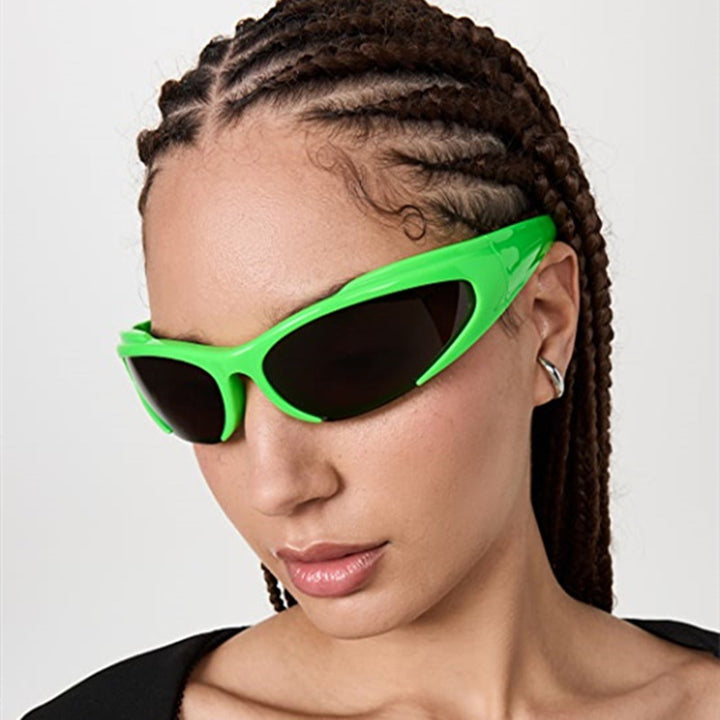 Ladies sporty UV protection sunglasses with aerodynamic design Stornfield
