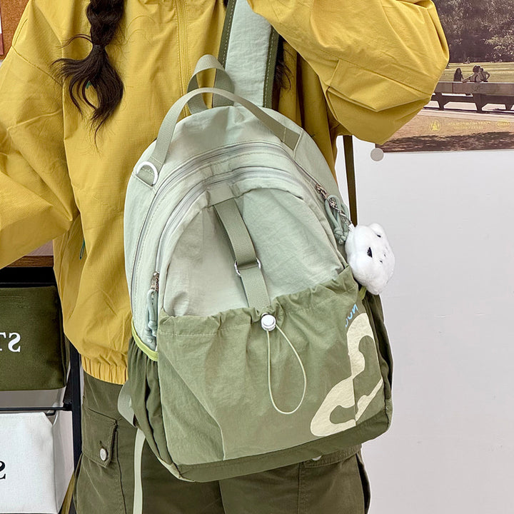 Trendy Color-Block Backpack Stornfield
