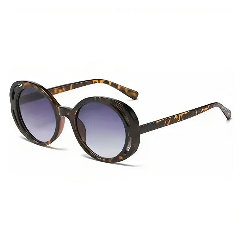 Women Oval Designer Sunglasses with Classic Detail Stornfield