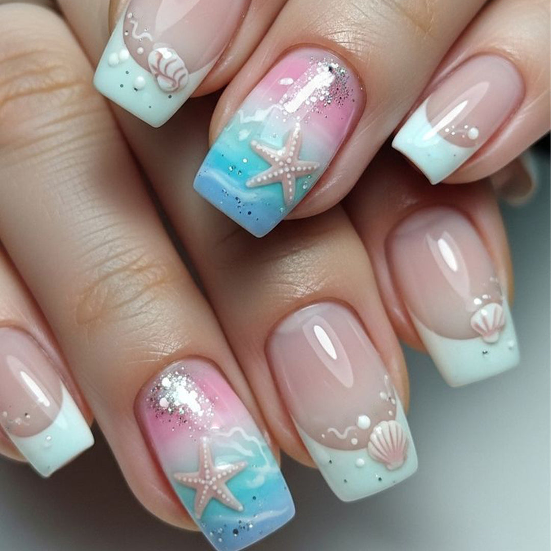 Coastal Themed Nail Art Decoration Set Stornfield