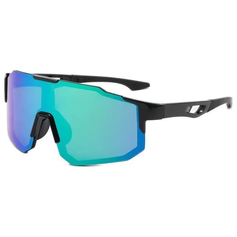 Unisex nan sporty bicycle sunglasses with a one-piece visor, UV protection and non-slip nose pads Stornfield