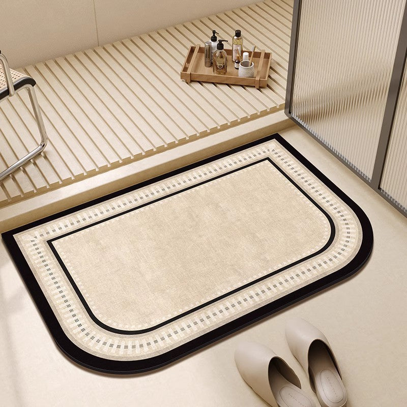 Stylish Cloud-Shaped Bath Mat