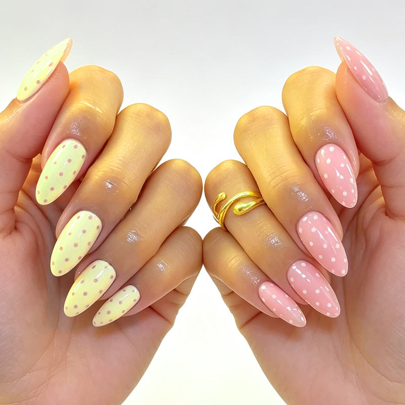 Stylish Decorative Dot Pattern Nail Art Stornfield