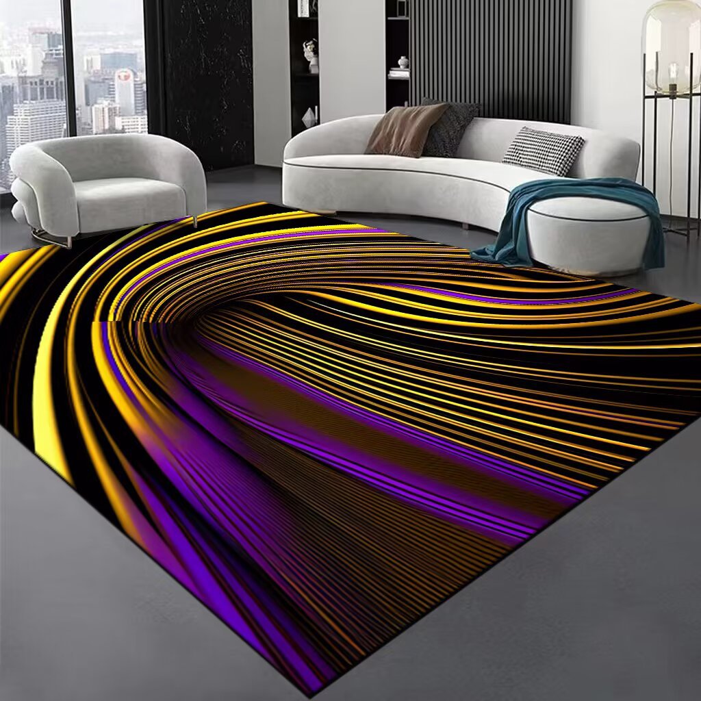 Modern Optical Illusion Area Rug Stornfield
