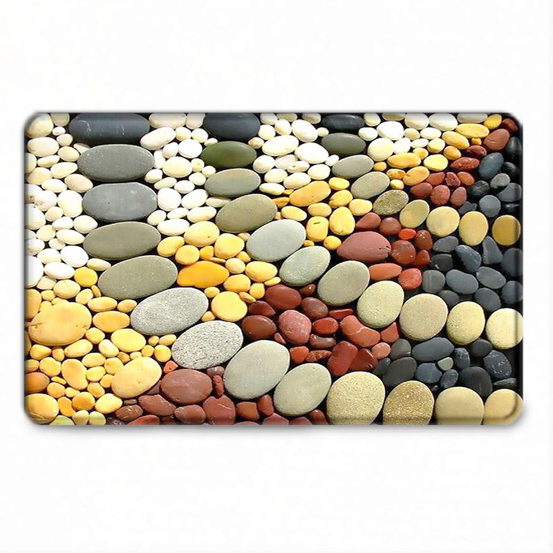 Natural Stone Design Bath Mat