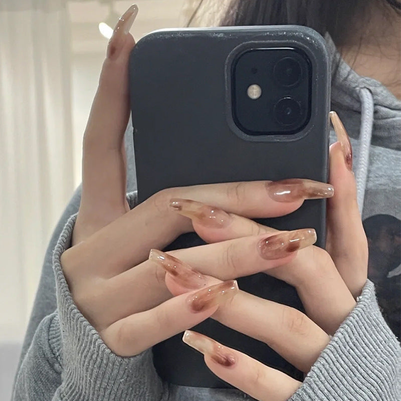 Glossy Ombre Nail Art Extensions