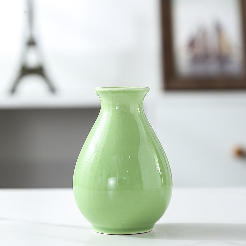 Contemporary Teardrop-Shaped Ceramic Decor Stornfeild