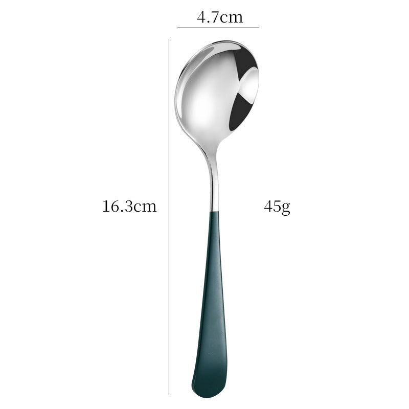 Elegant Dessert Spoon with High-Quality and Non-Slip Grip Design Stornfield