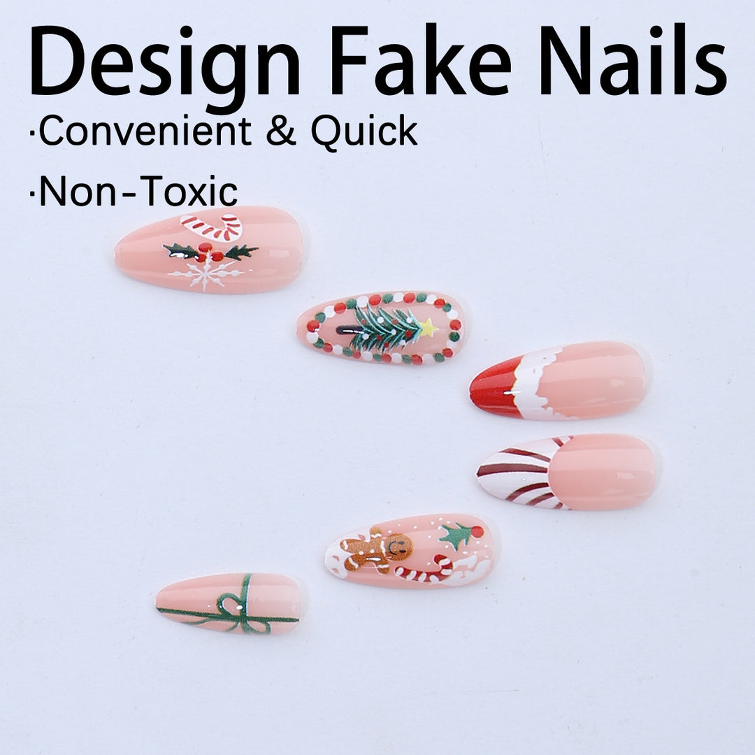 Festive Artificial Nail Creations Stornfield
