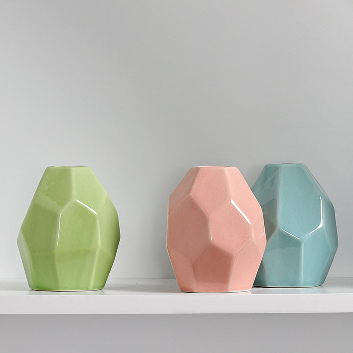 Geometric Modern Ceramic Vase Stornfeild