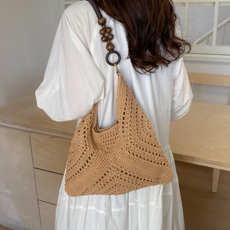 Handmade chunky knit bag Stornfield
