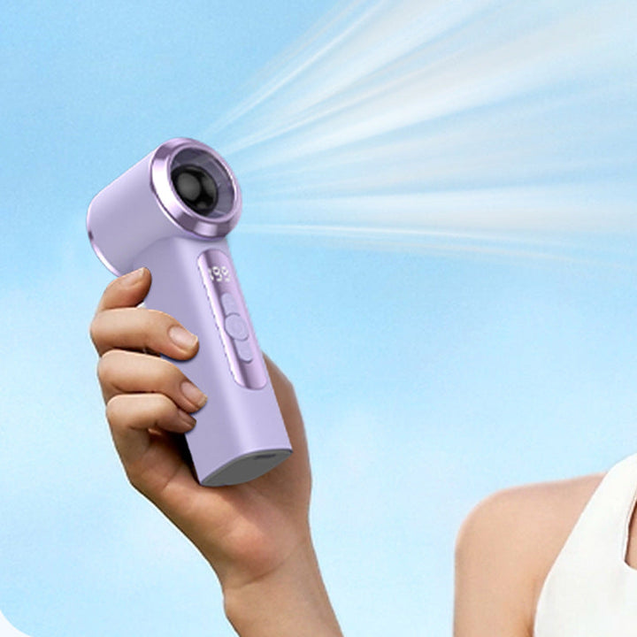 Women's Portable Mini Fan with Intelligent LED Display Stornfield