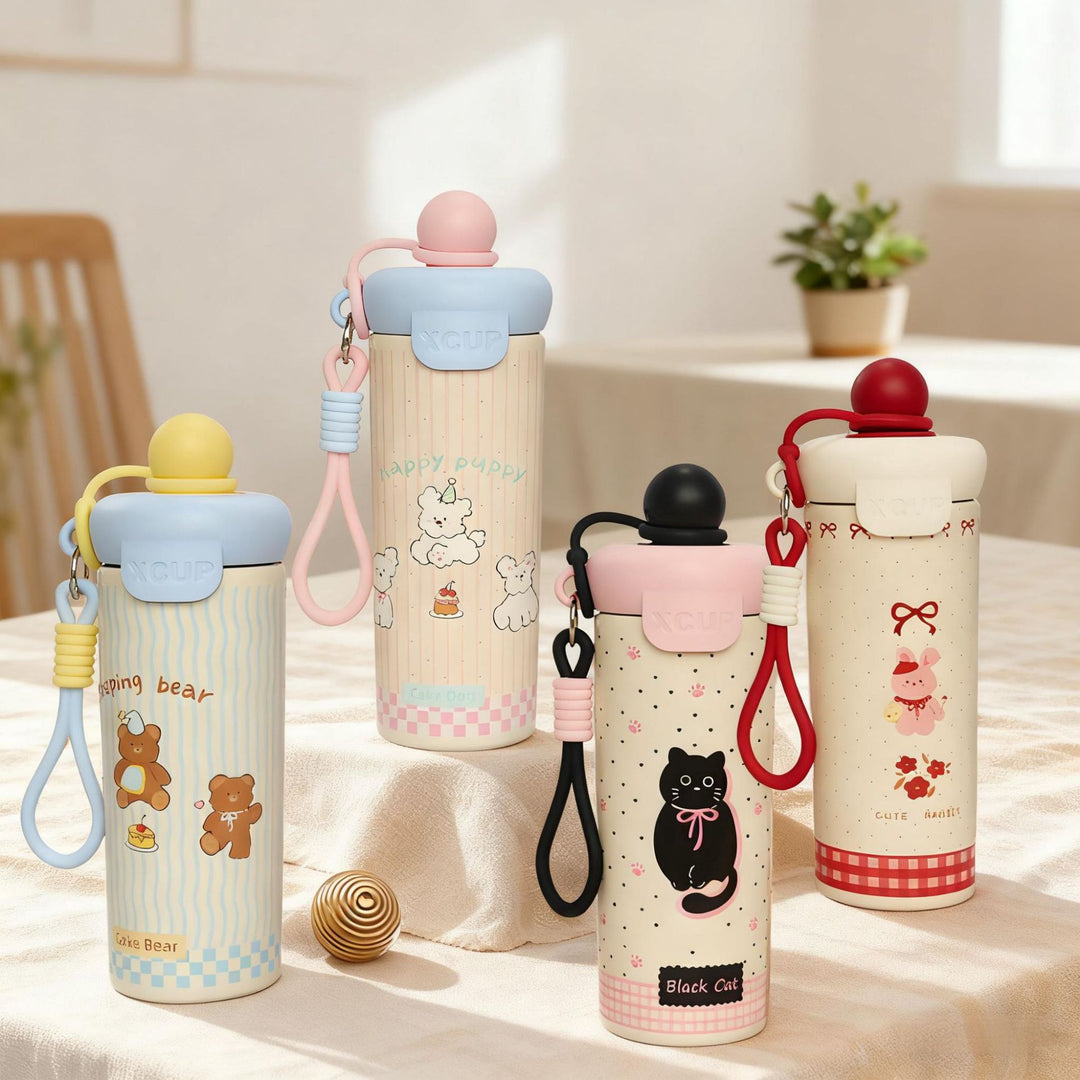 Women sweet insulated bag with cute bear motif Stornfield