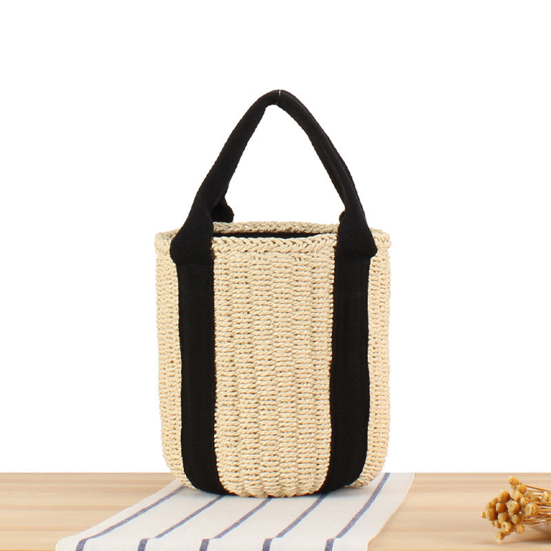 Braided tote bag with sturdy fabric handles Stornfield