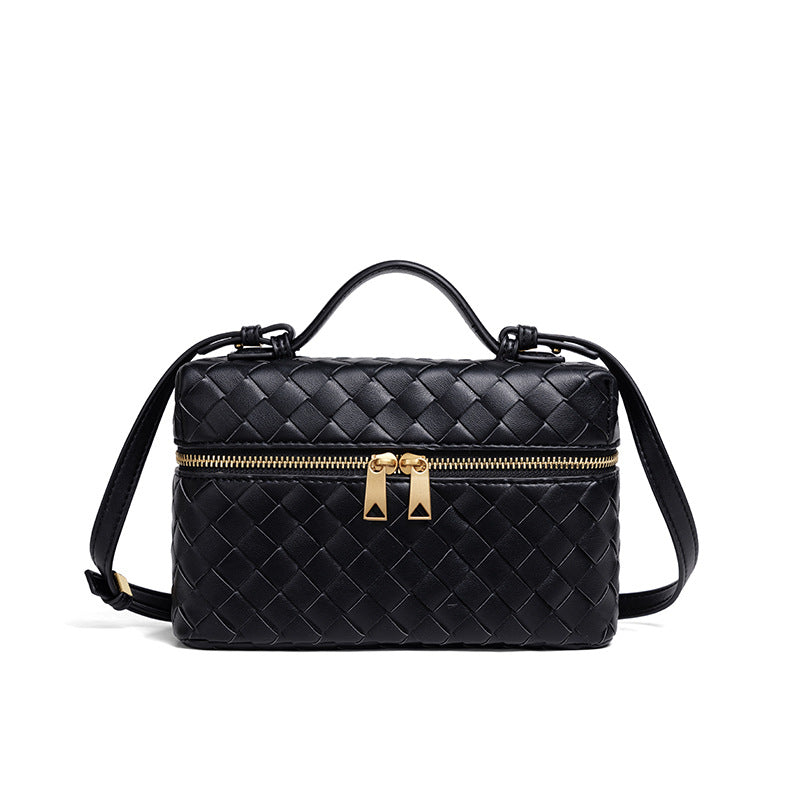 Woven Leather Cosmetic Case Stornfield