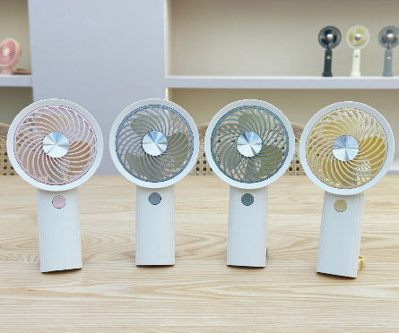 Ladies Portable Hand Fan with Creative Cooling and Aroma Diffuser Stornfield