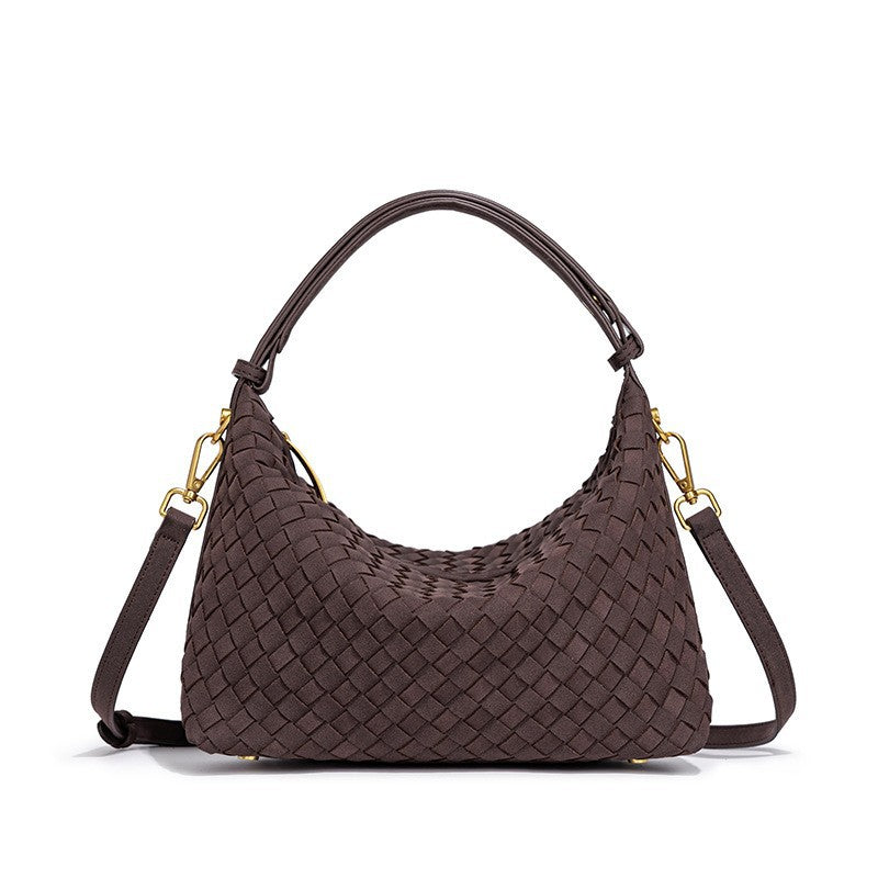 Woven Suede Hobo Bag Stornfield