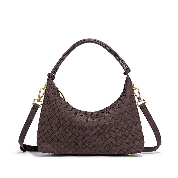 Woven Suede Hobo Bag Stornfield