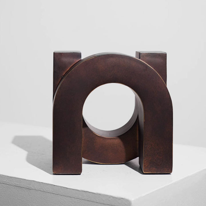 Modern Decorative Letter Sculpture