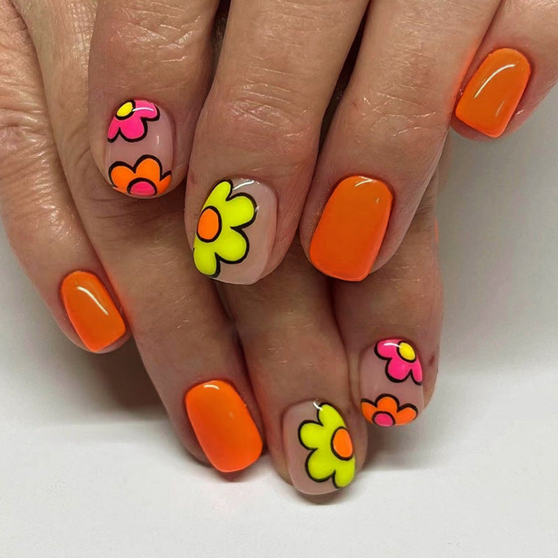 Artistic Floral Nail Art Tips Stornfield