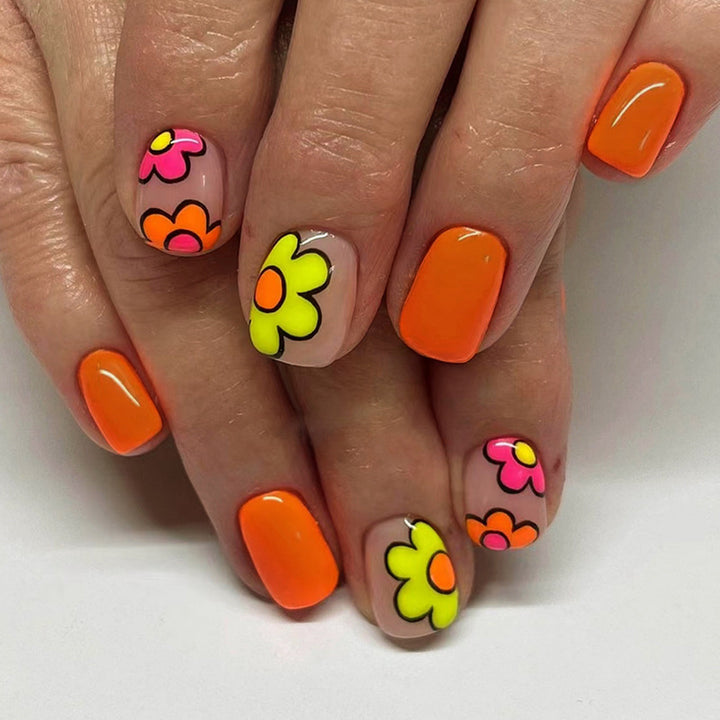 Artistic Floral Nail Art Tips Stornfield