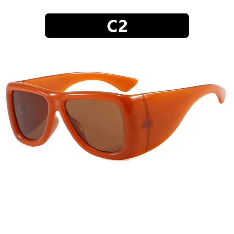 Ladies trendy oversized sunglasses with striking tortoiseshell design Stornfield