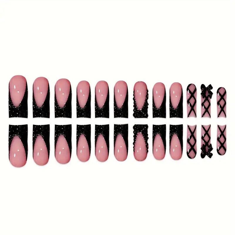 Glamorous Luxury Press-On Nails Set Stornfield
