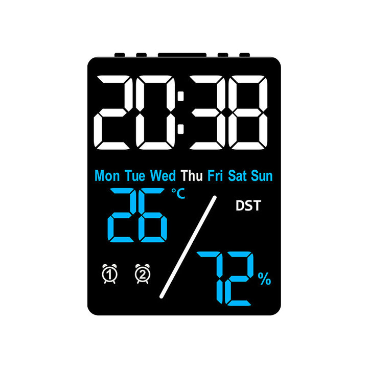 Digital Alarm Clock with Hygrometer and Temperature Display Stornfield