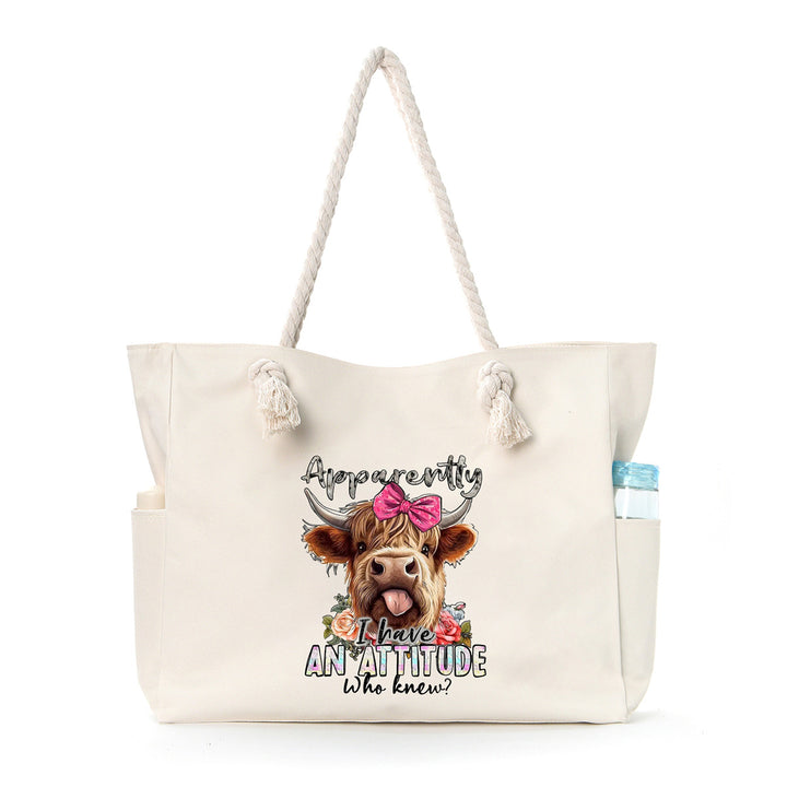 Beach bag with practical side pockets and robust design Stornfield