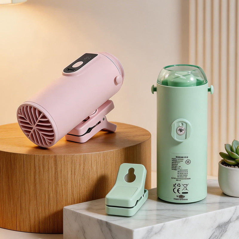 Ladies Portable Mini Hydration Fan with Water Mist Stornfield