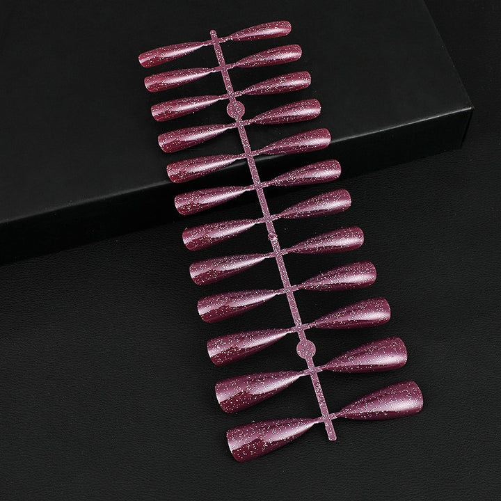 Glittering artificial nails in elegant design Stornfield