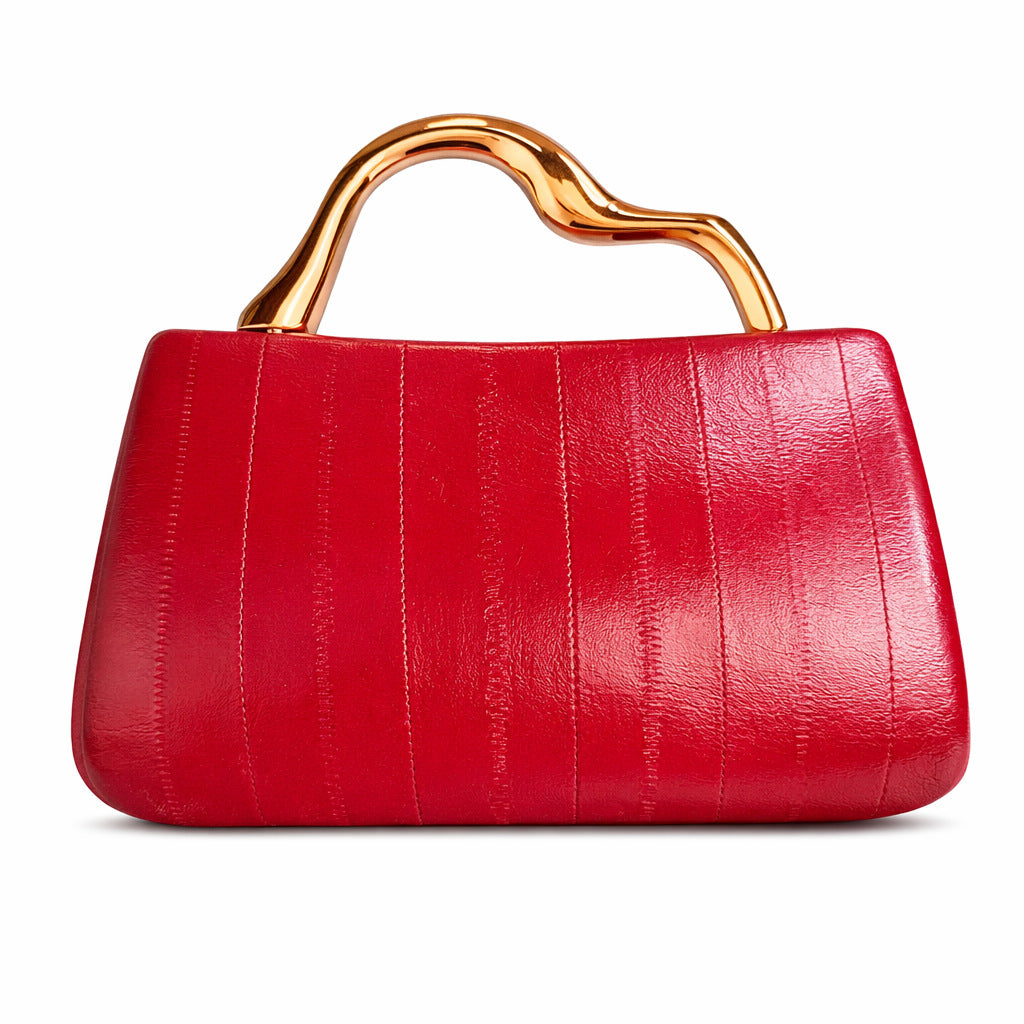 Structured Leather Handbag
