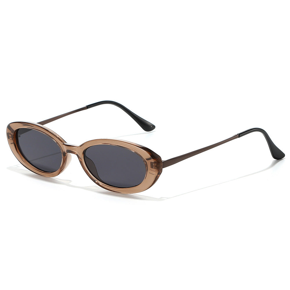 Elegant Oversized Oval Sunglasses Stornfield
