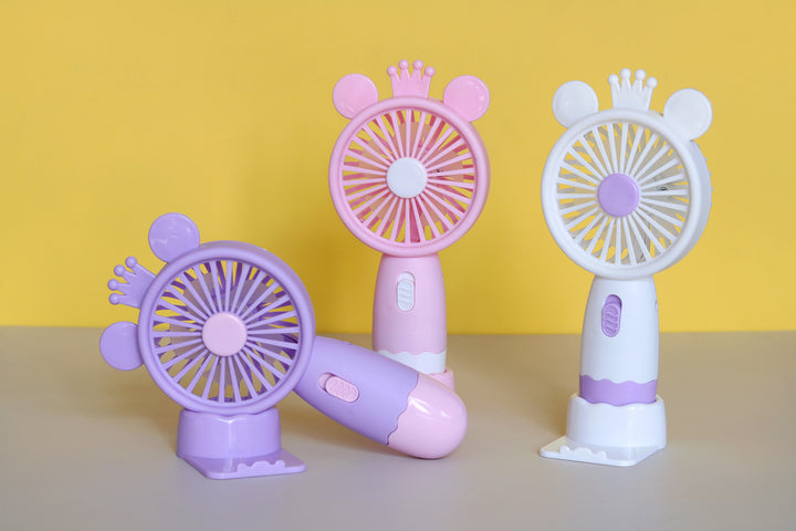 Unisex Portable Mini Fan with Animal Ear Design Stornfield