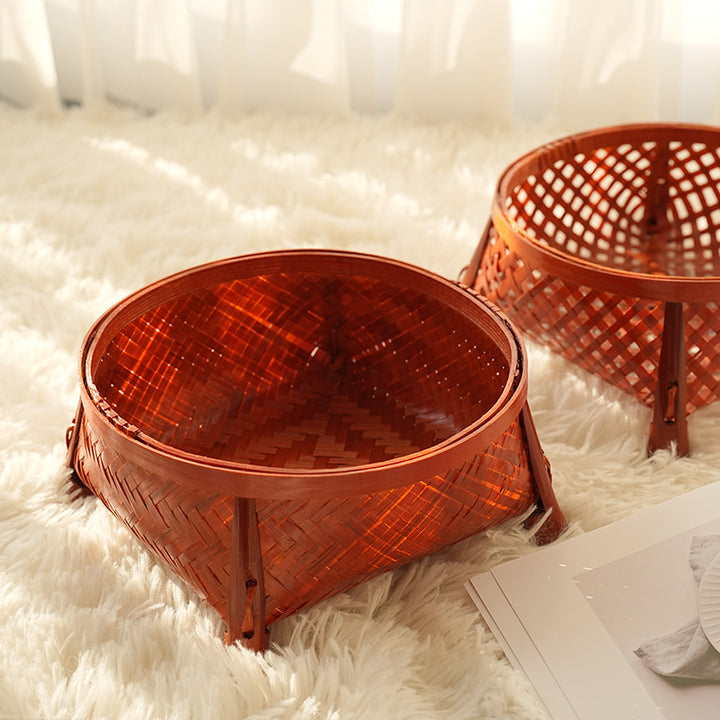 Ladies hand-woven presentation basket with stylish design Stornfield